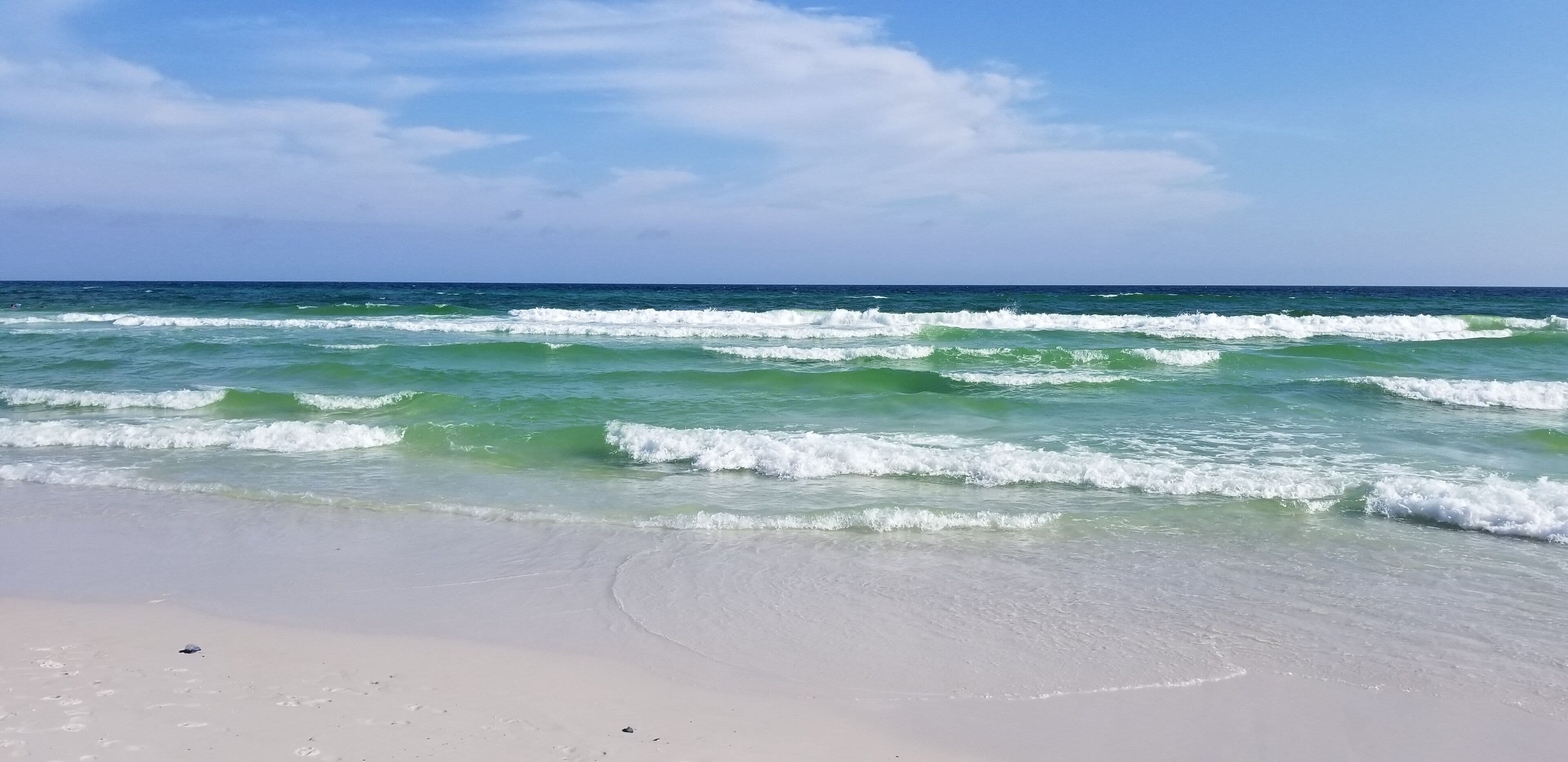 Steps from white powder beaches & turquoise water